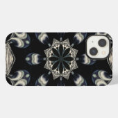 Elegante Mandala iPhone Hoesje (Achterkant horizontaal)