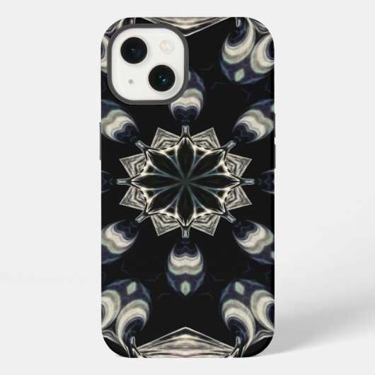 Elegante Mandala iPhone Hoesje (Achterkant)