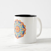 Elegante Mandala Keramische Mok Perfect Gift voor  (Voorkant rechts)