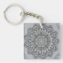 Elegante Mandala-sleutelhanger, Boho Chic-sleutelr Sleutelhanger