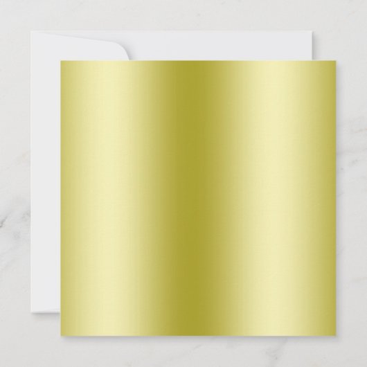 Elegante mannelijke Black & Gold Verjaardag Kaart (Achterkant)