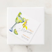 Elegante Margs & Matrimony Meisjesweekend Bedankjes Labels (In situ)