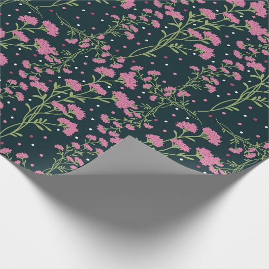 Elegante marine textuur cadeaupapier (Hoek)