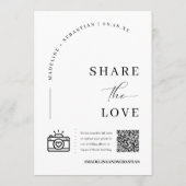 Elegante Marine Trouwstoel Grafiek Tafelnummer (Achterkant)