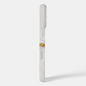 Elegante Marmer en Gouden Glitter Gepersonaliseerd Case-Mate iPhone Case (Achterkant / Rechts)