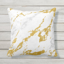 Elegante marmer stijl6 - Goud en Wit