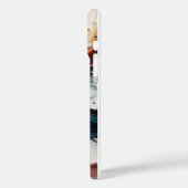 Elegante marmeren Abstracte kunst Case-Mate iPhone Case (Achterkant / Links)