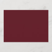 Elegante Marmeren Minimalistische Kaart (Achterkant)