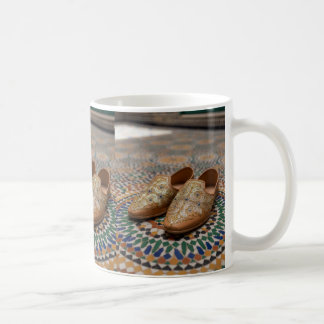 Elegante Marokkaanse Babouche & Zellij Mozaïek Kun Koffiemok