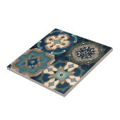 Elegante Marokkaanse Keramische Tegel Tegeltje (Zijkant)