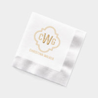 Elegante Marokkaanse Vierlob 3 Initiele Naam