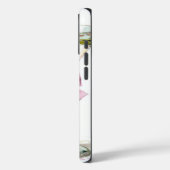 Elegante Martini Monogram Case-Mate iPhone Case (Achterkant / Links)
