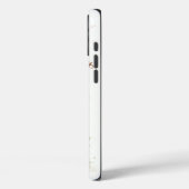 Elegante Martini Monogram Case-Mate iPhone Case (Achterkant / Links)