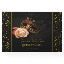 Elegante maskerade en witte roos