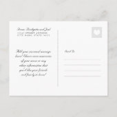 Elegante Mason Jar bewegende aankondiging (Achterkant)