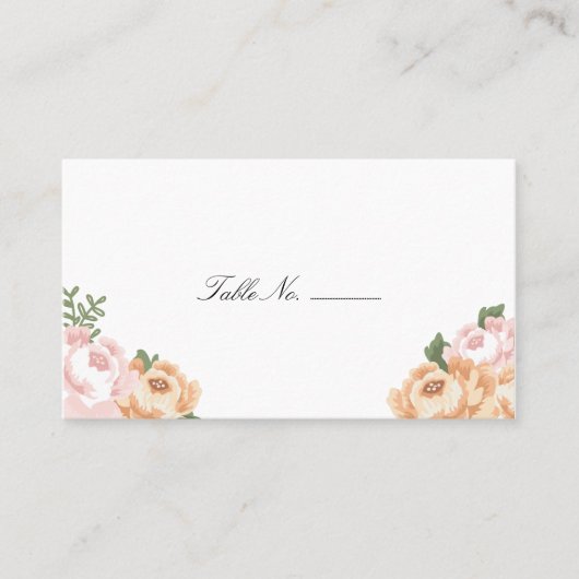 Elegante Mason Jar Gast Escort Kaarten Plaatskaartje (Voorkant)