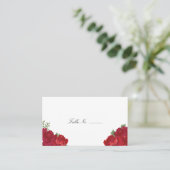 Elegante Mason Jar Gast Escort Kaarten Plaatskaartje (Staand voorkant)