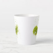 Elegante Matcha latte kop (Voorkant)