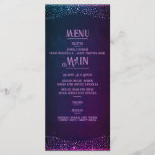 Elegante Mauve en gouden bruiloft uitnodigingen (Voorkant)