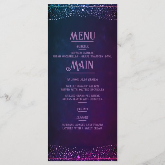 Elegante Mauve en gouden bruiloft uitnodigingen (Voorkant)