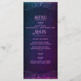 Elegante Mauve en gouden bruiloft uitnodigingen