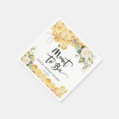 Elegante meant to bee bruiloftsfeest servet (Hoek)