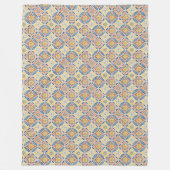 Elegante mediterrane deken Classic Tegel Motief (Voorkant)