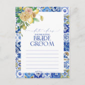 Elegante mediterrene citroen bloemendate-ideeën briefkaart (Voorkant)