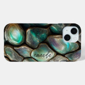 Elegante meisje kleurrijke Abalone stenen geperson Case-Mate iPhone Case (Achterkant (horizontaal))