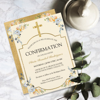 Elegante Meisjes Boter Cream Bloemen Bevestiging Kaart