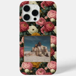 Elegante Meisjes Cadeau Ranunculus Maatwerk  iPhone 15 Pro Max Hoesje