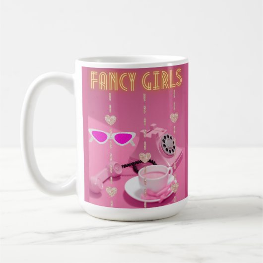 elegante meisjes koffiemok (Links)