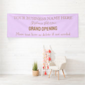 Elegante Meisjesachtige Effen Lichte Paarse Lilac  Spandoek (Insitu)