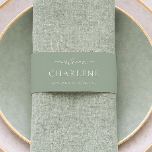 Elegante Menu- & Uitnodigingswikkel Uitnodigingen Wikkel