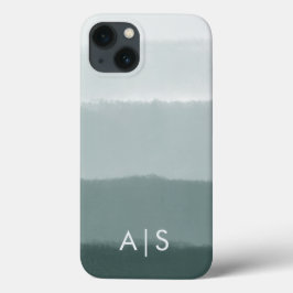 Elegante, met monogram gegraveerde initialen Limed Case-Mate iPhone Case