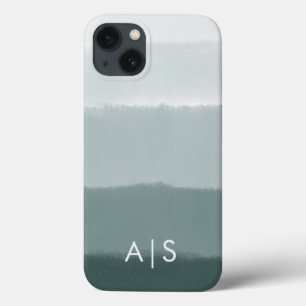 Elegante, met monogram gegraveerde initialen Limed Case-Mate iPhone Case
