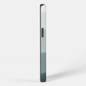 Elegante, met monogram gegraveerde initialen Limed iPhone Hoesje (Rechterkant)