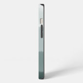 Elegante, met monogram gegraveerde initialen Limed iPhone Hoesje (Linkerkant)