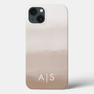 Elegante, met monogram gegraveerde initialen Mushr Case-Mate iPhone Case