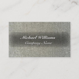 ELEGANTE METAL PROFESIONAL TELA BRILLO METALICO VISITEKAARTJE