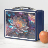 Elegante metalen lunchbox (In situ)