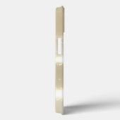 Elegante Metallic Druppelende Lippen Nep Goud Case-Mate iPhone Case (Achterkant / Rechts)