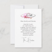 Elegante Mexicaanse bruiloft hacienda stijl dank u Bedankkaart (Achterkant)