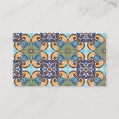 Elegante Mexicaanse bruiloft Plaatskaartje (Achterkant)