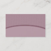 elegante middellijn visitekaartje (Achterkant)