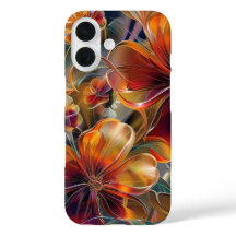 Elegante Midnight Floral iPhone Case