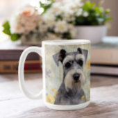 Elegante Mini Schnauzer Koffiemok
