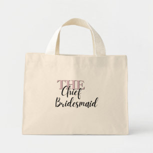 Elegante Minikunst Mini Tote - Hoofd Bruidsmeisje Bag