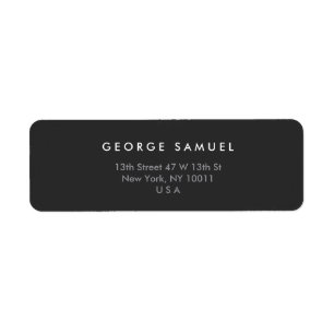 Elegante Minimaal Zakelijk Branding Etiket