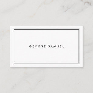 Elegante Minimaal Zakelijk Branding Visitekaartje